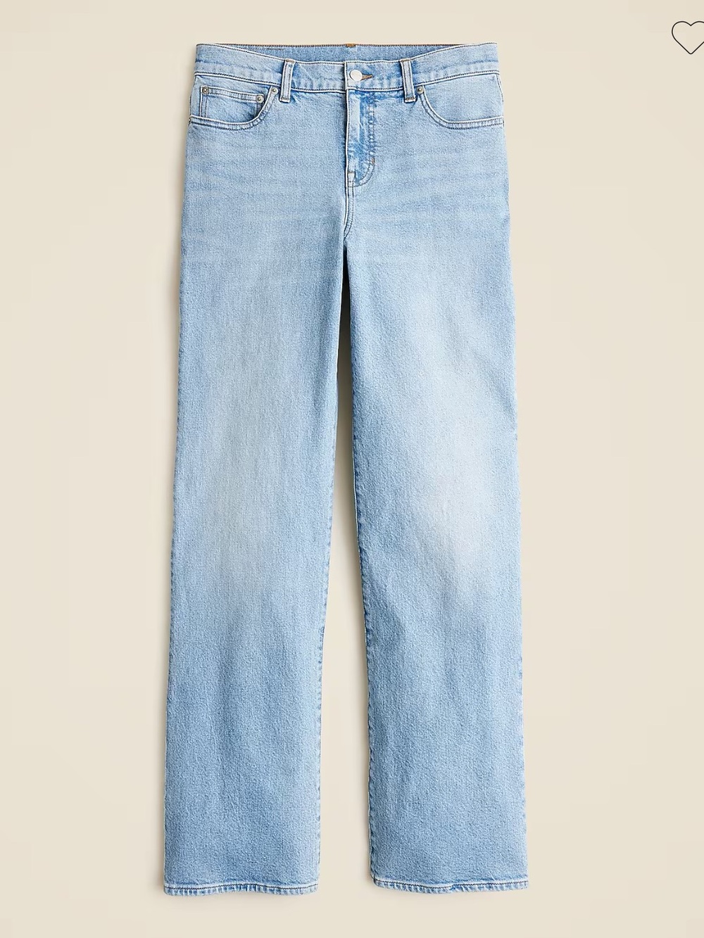 J crew Y2K inspired Low Rise Wide Leg Light Wash Jeans |loose fit /relaxed fit